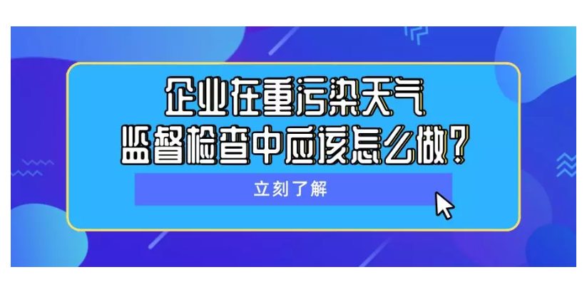 重污染天气期间，对涉气企业的监督检查内容有哪些？