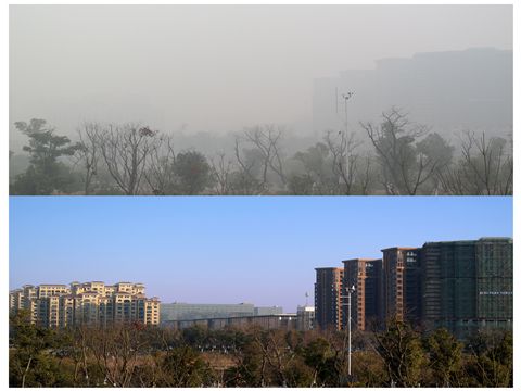 12月中下旬京津冀及汾渭平原可能出现中至重度污染