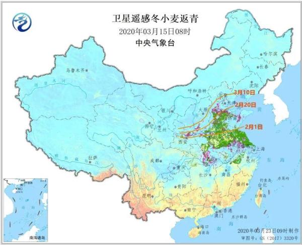 绿了！更绿了！透绿了！| 跟着气象卫星看中国